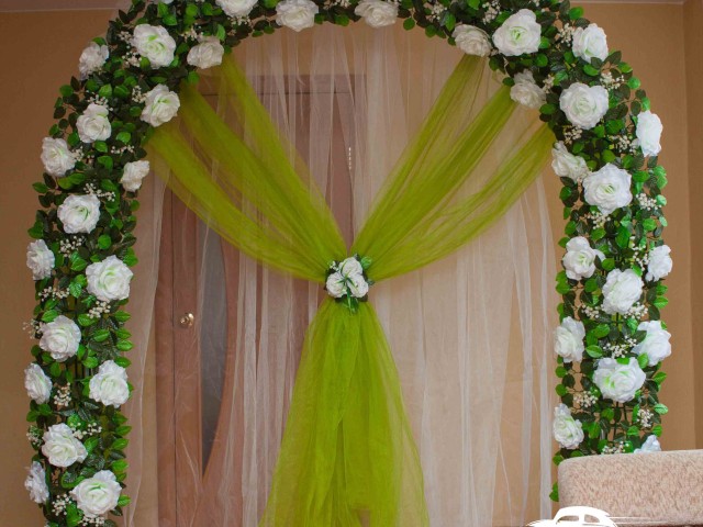 Свадебная арка — Белая жемчужина